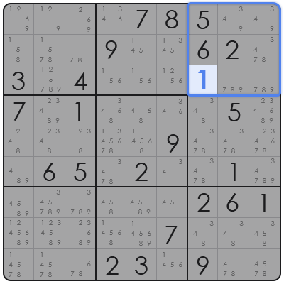 sudoku cheat sheet